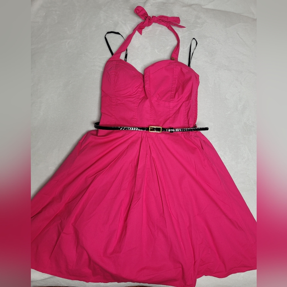 Pink sun dress